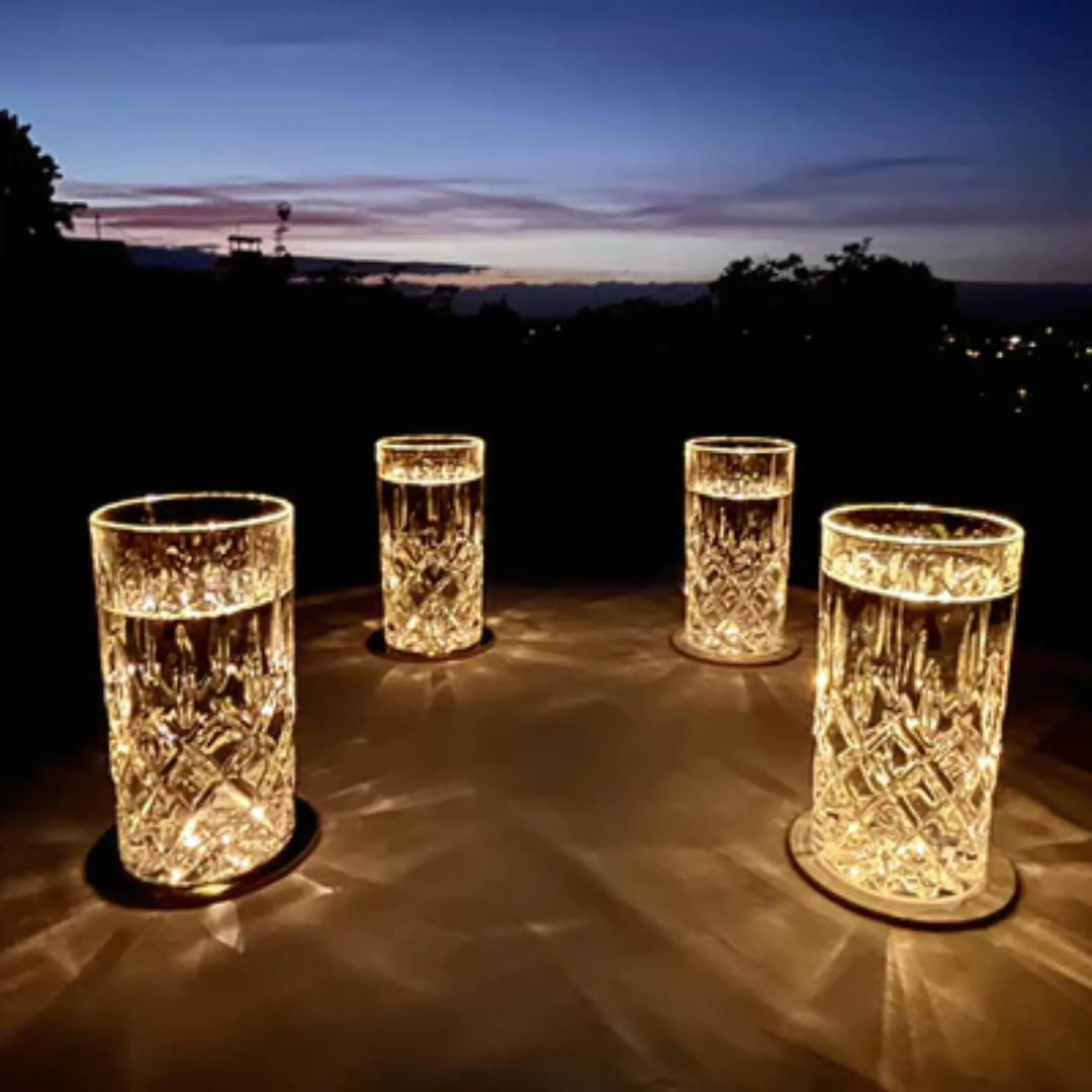LED Drink Coasters | Colourful Lighting