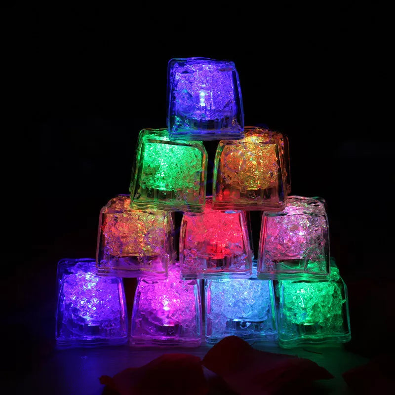 LED Ice Cubes – Set of 12