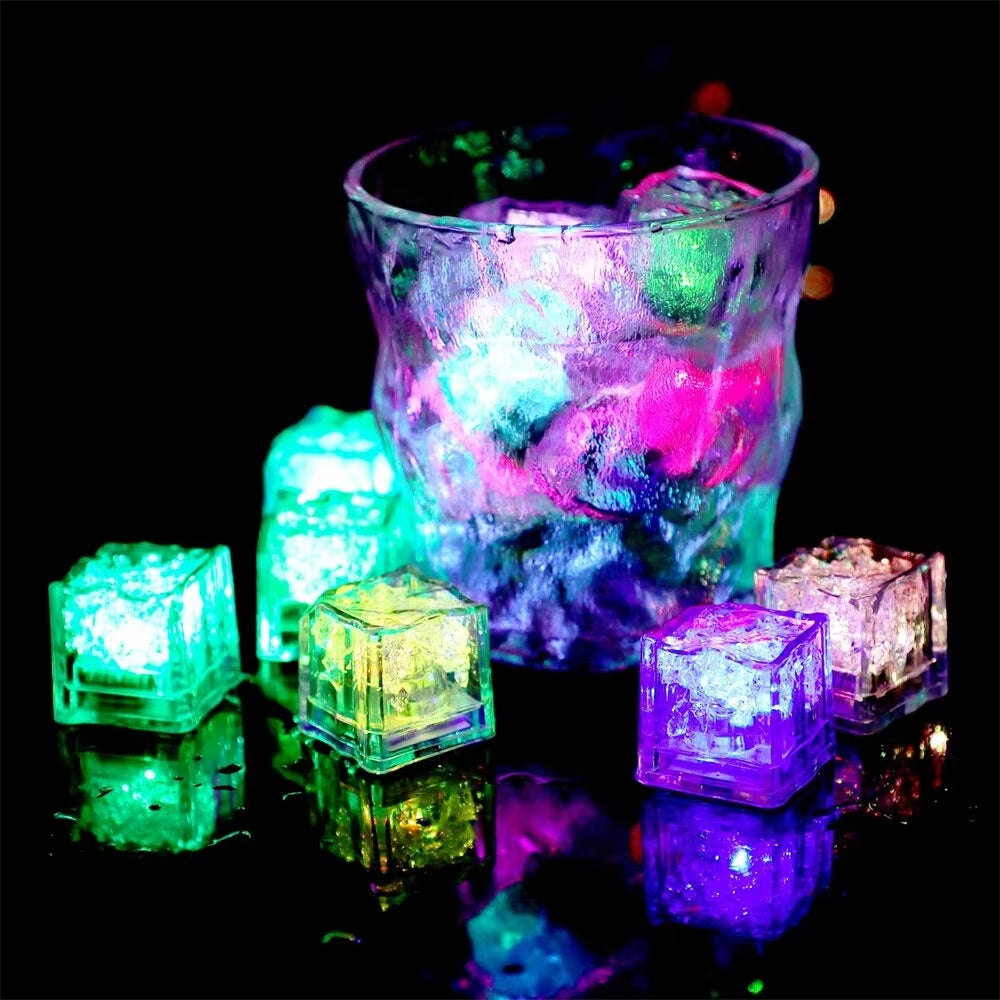 LED Ice Cubes – Set of 12